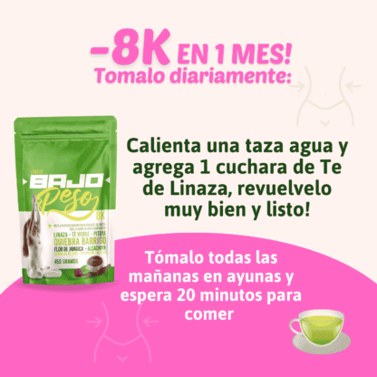 TE DE LINAZA BAJO PESO! - Imagen 2